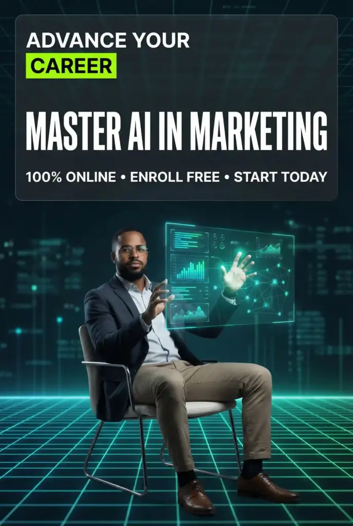 Zeely AI generative ad of AI marketing course