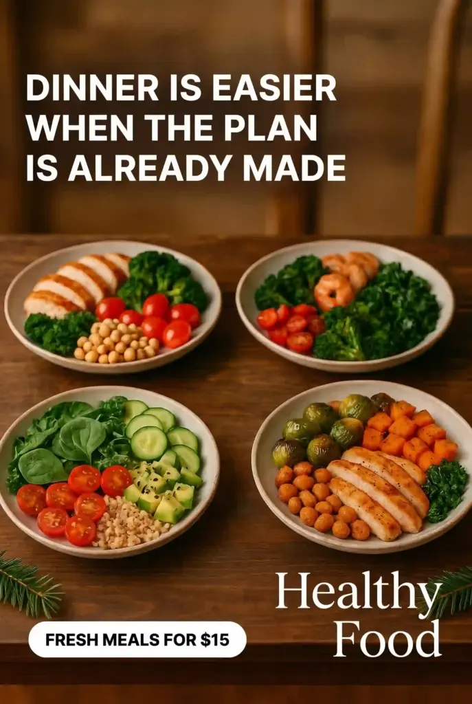 Healthy food ad