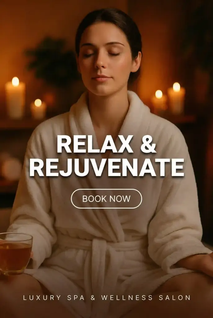 Zeely AI generative ad for a spa salon