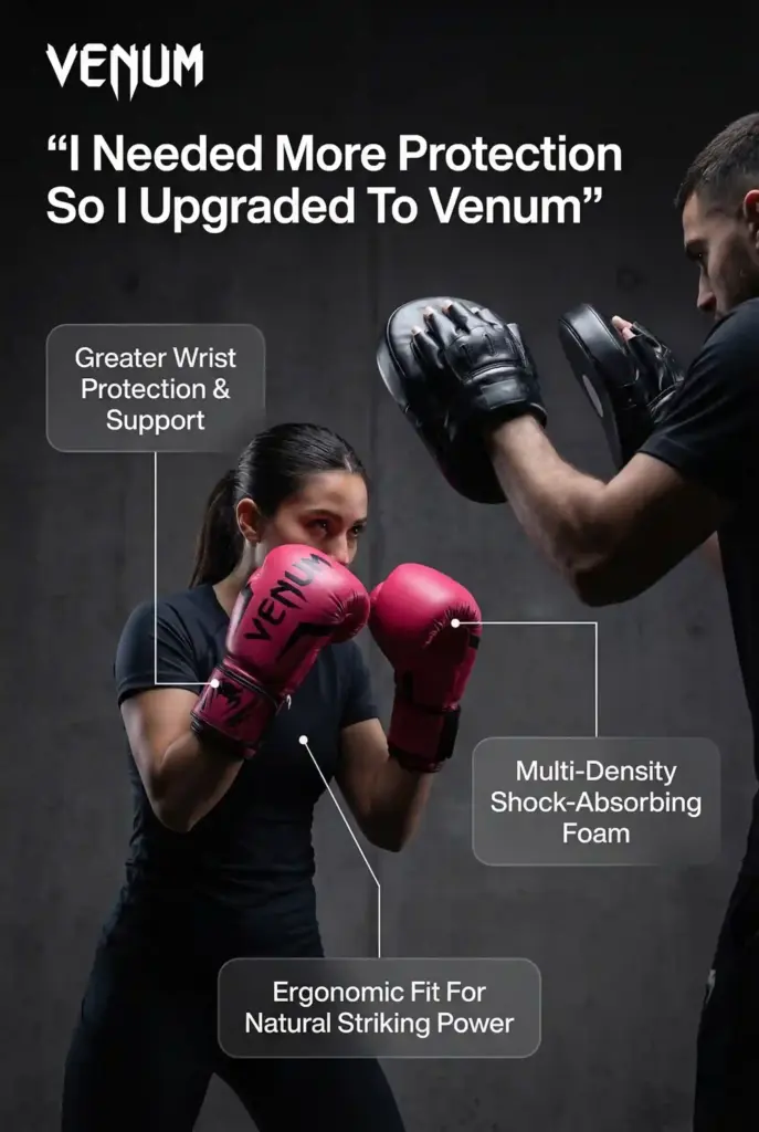 Zeely AI generative ad of a boxing gloves