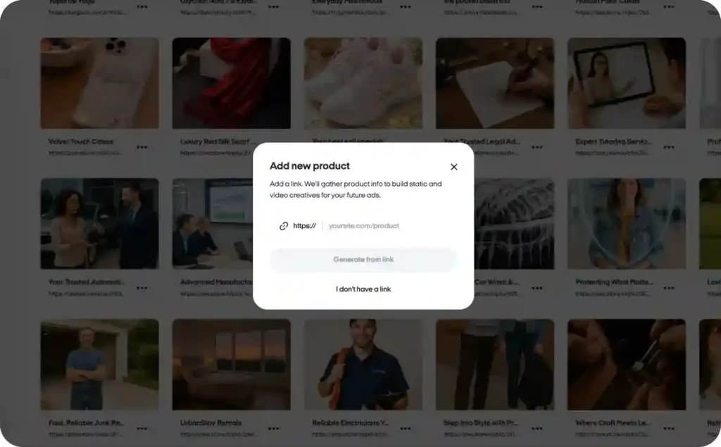 Zeely AI adding new product screenshot