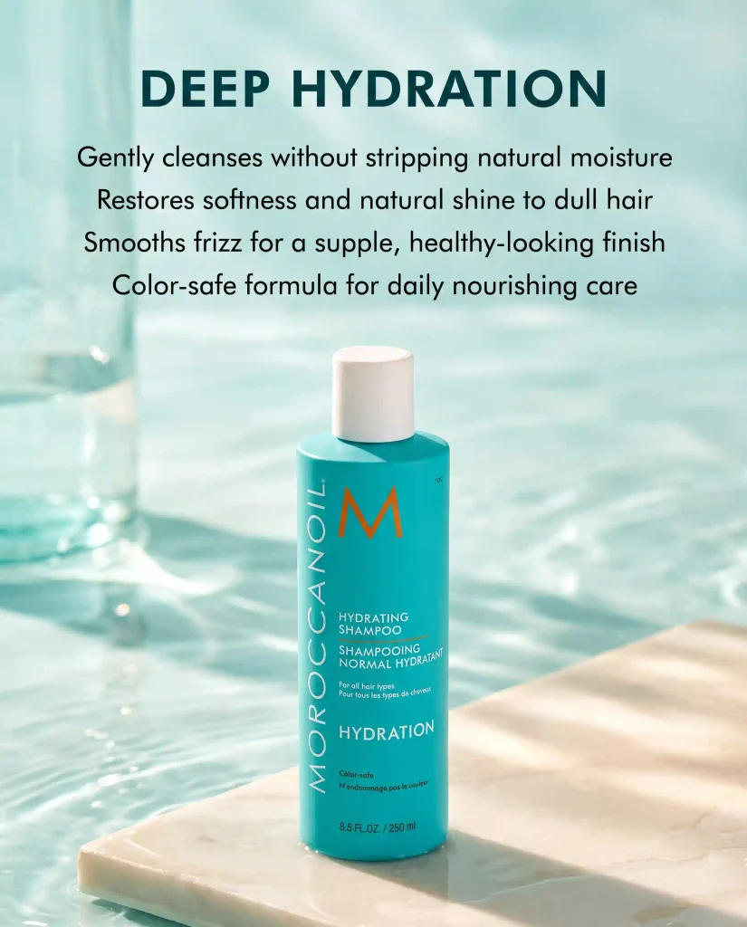 Zeely AI Display ad of Maroccanoil shampoo