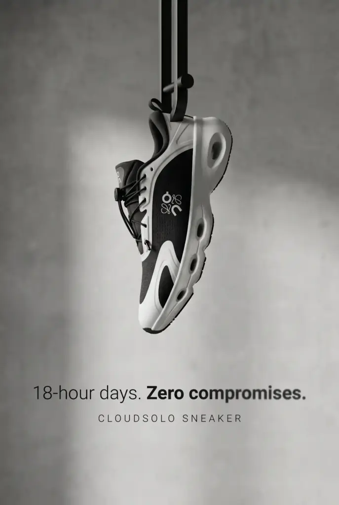 Zeely Sneakers ad