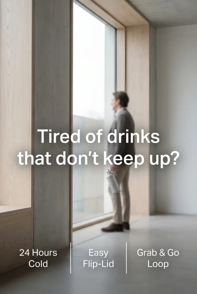 Water bottle AI Facebook ad
