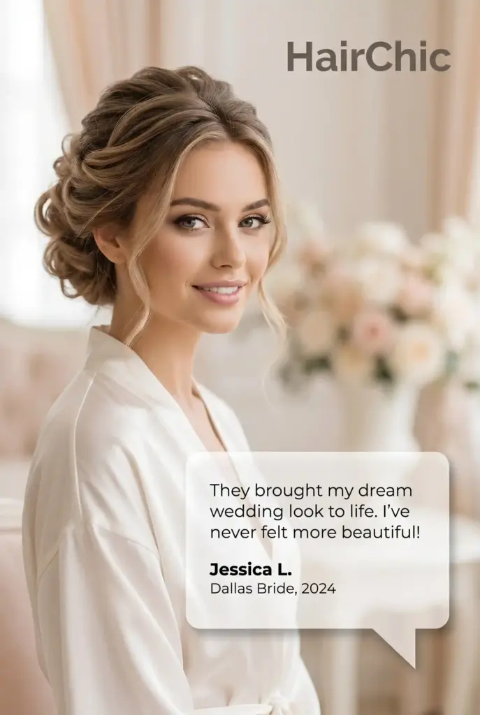 Wedding look AI Facebook ad