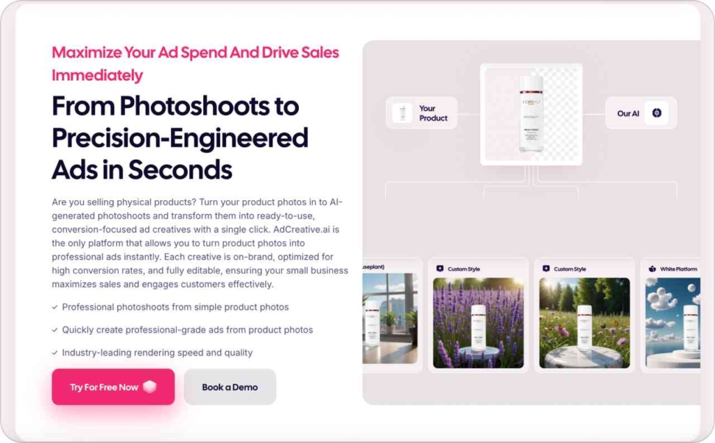 AdCreative page