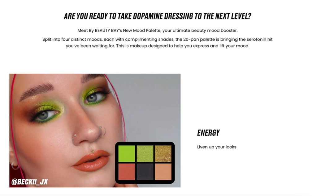 BEAUTY BAY advertisement