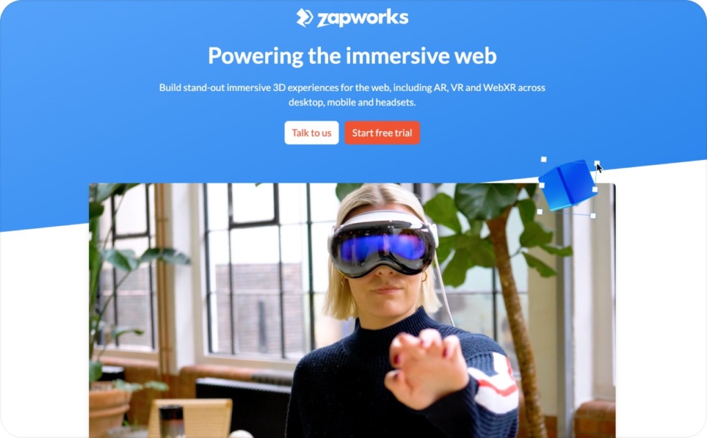 zapworks landing page