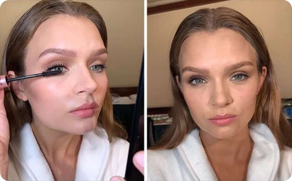 Maybelline mascara example