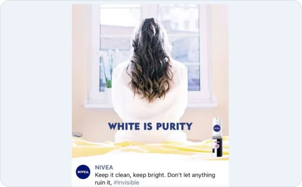 Nivea advertisement 