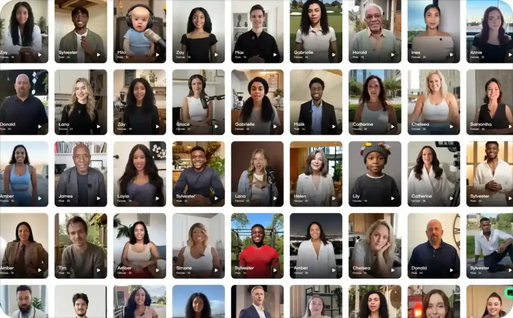 Zeely AI video avatars