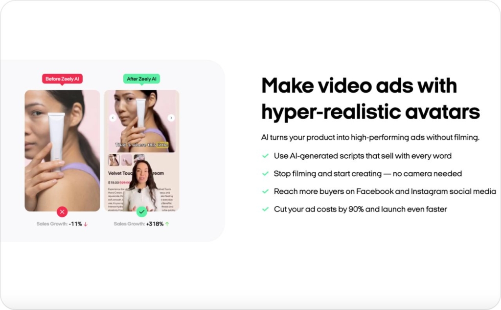 Video Ads landing page