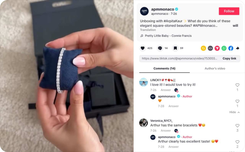APM Monaco TikTok