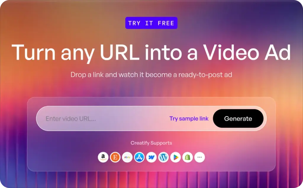 URL-to-video | Creatify AI