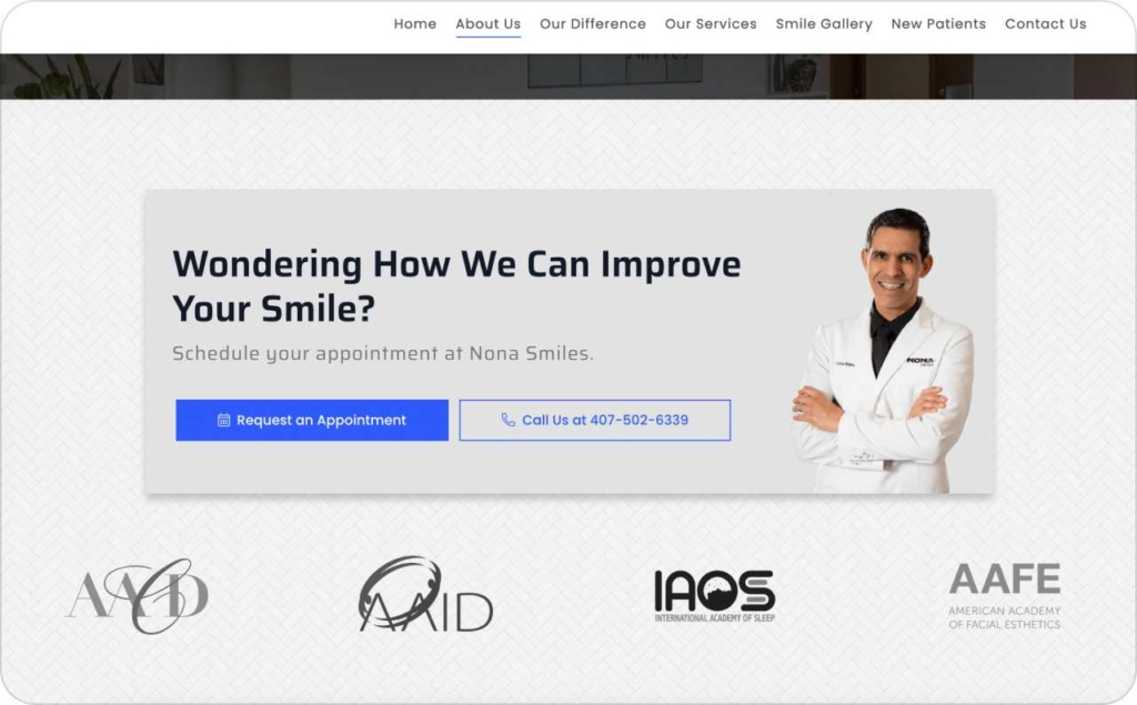 Nona Smiles ad