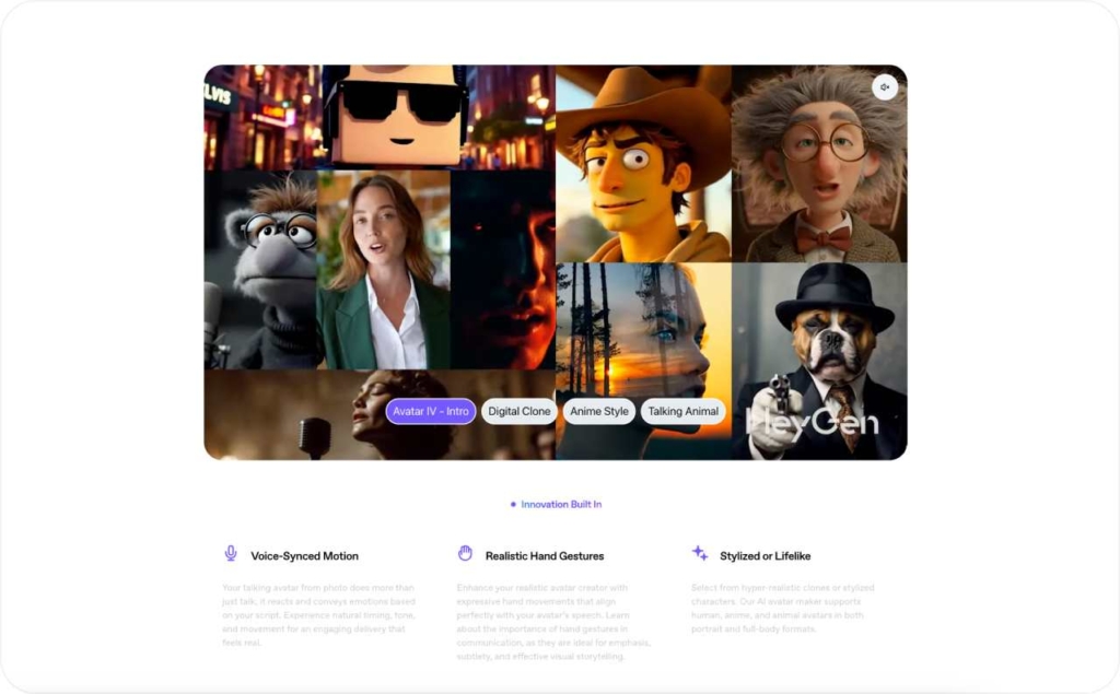 HeyGen page