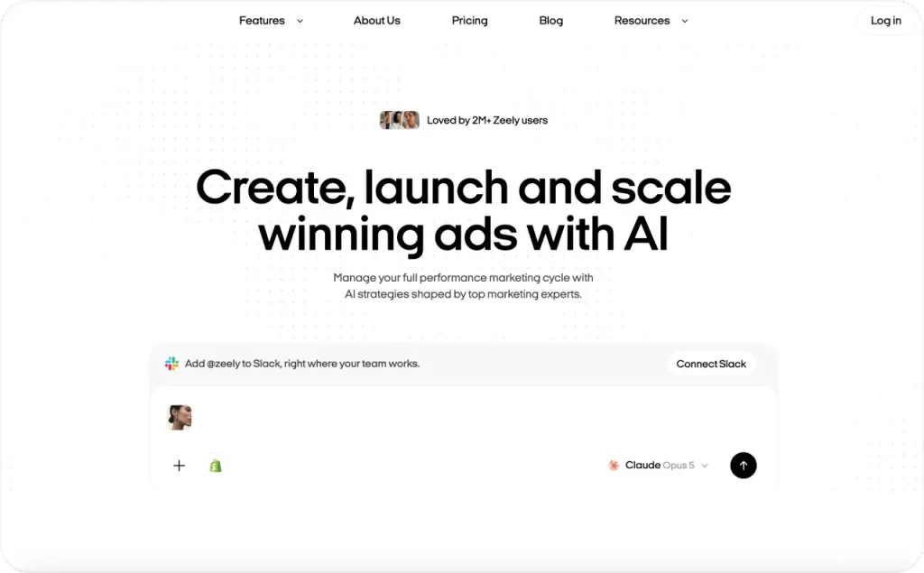 Zeely AI ad generator