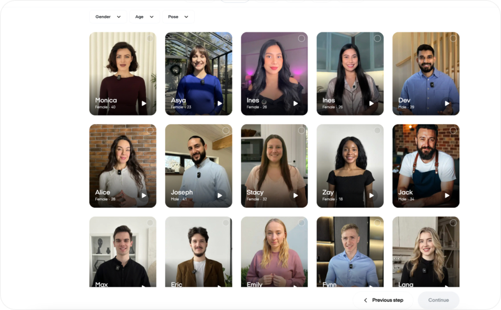 Zeely AI avatars