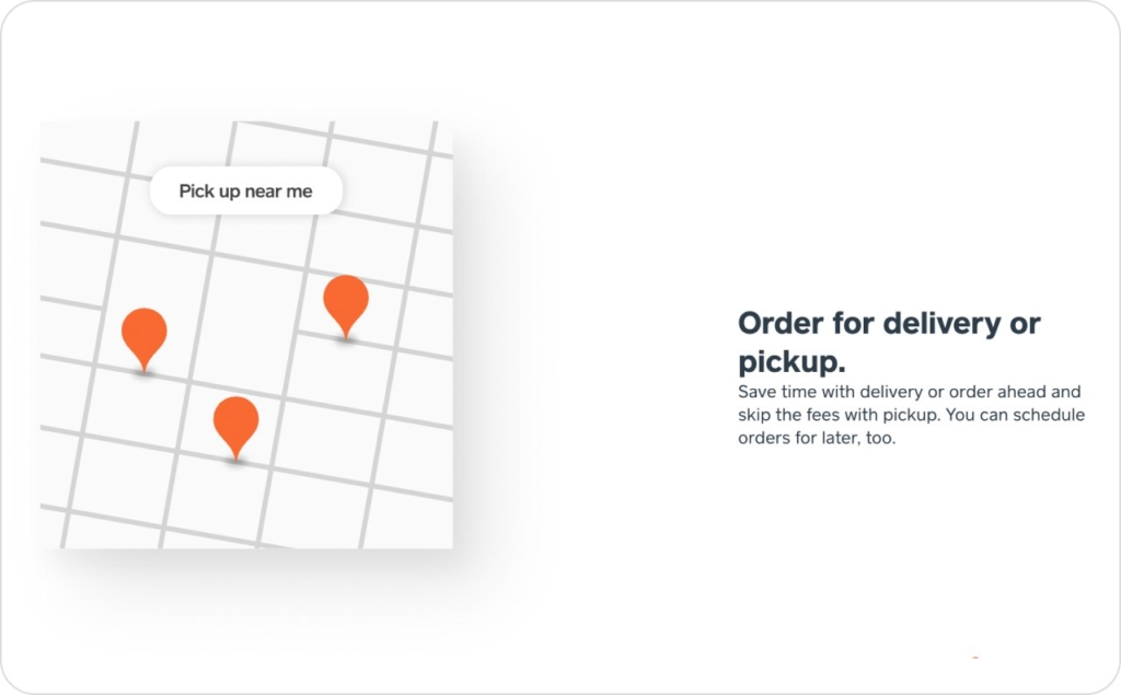 Caviar landing page