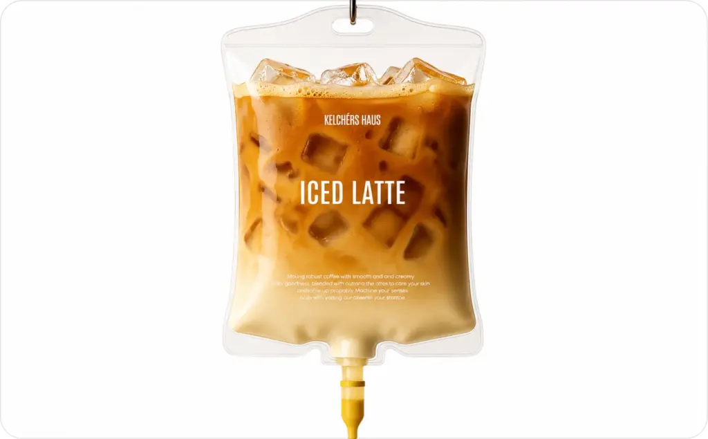 Creative coffee ad for coffee shop