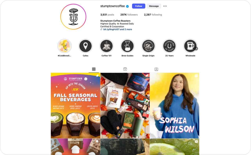 @stumptowncoffee on Instagram 