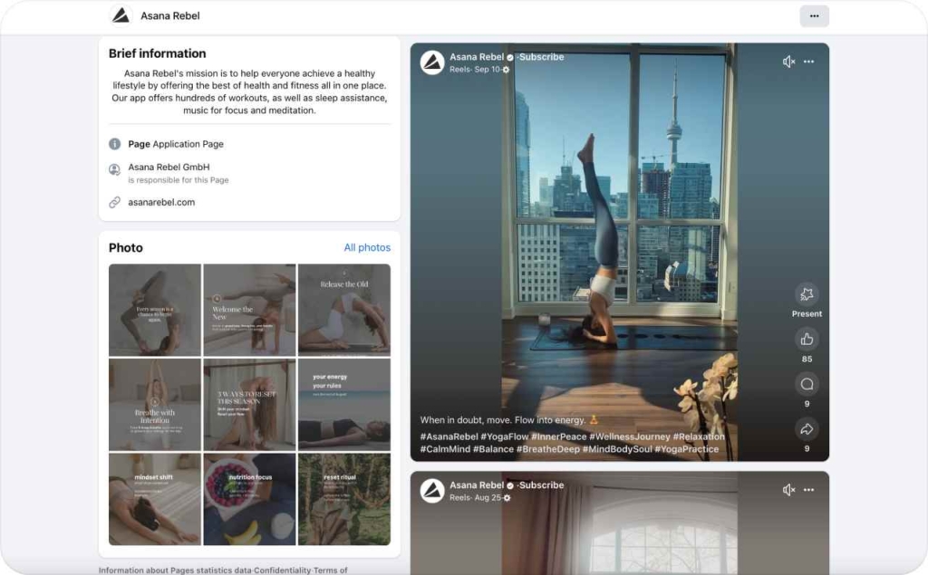 Asana Rebel on Facebook