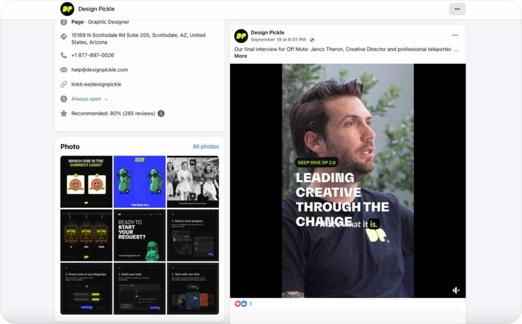 Design Pickle on Facebook
