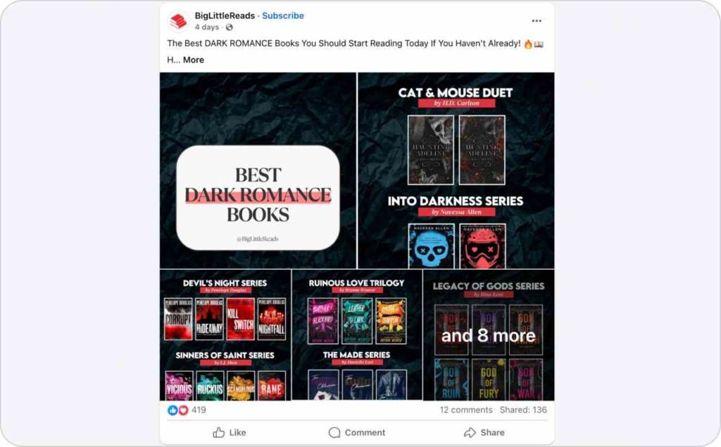 BigLittleReads on Facebook