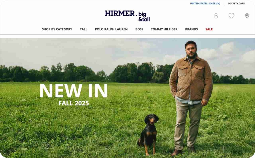 HIRMER landing page
