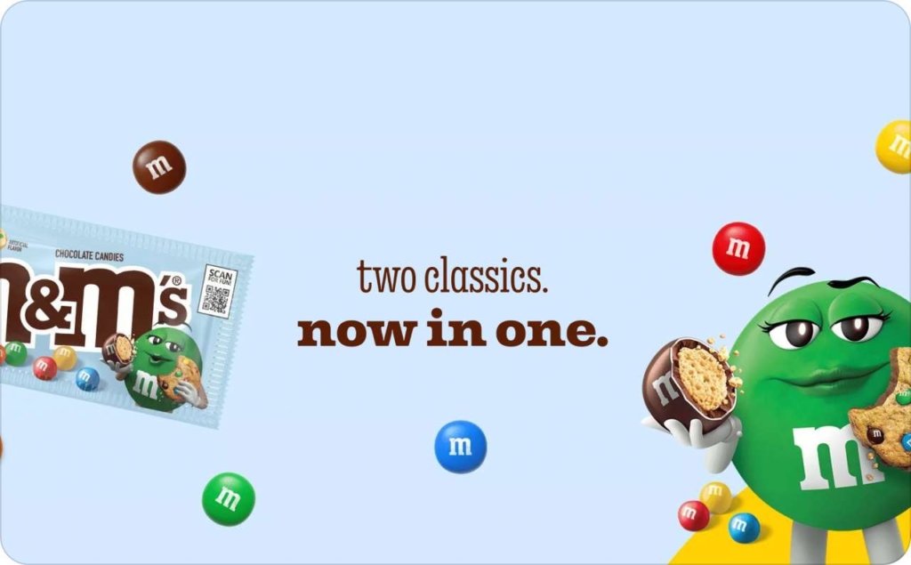 M&M landing page