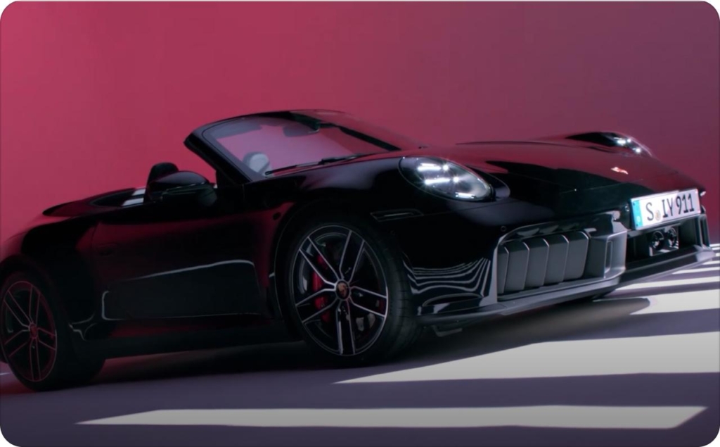 Porsche Newsroom landing page