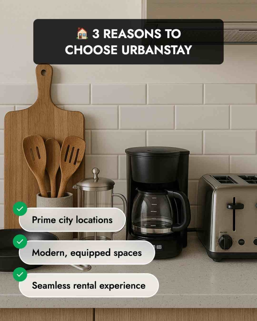 Zeely AI rental ads portraying kitchen utilities