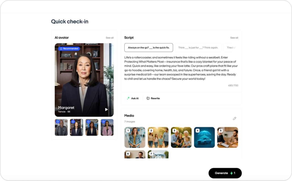 Zeely AI web studio portraying the step of design engine