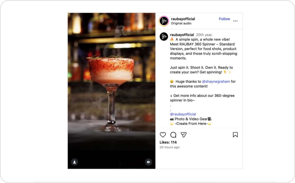 @raubayofficial on Instagram