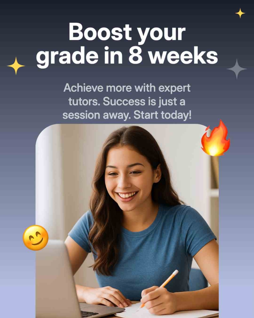 Zeely AI ad portraying a young woman student