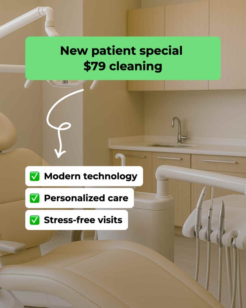 Zeely AI ad portraying a dental cabinet