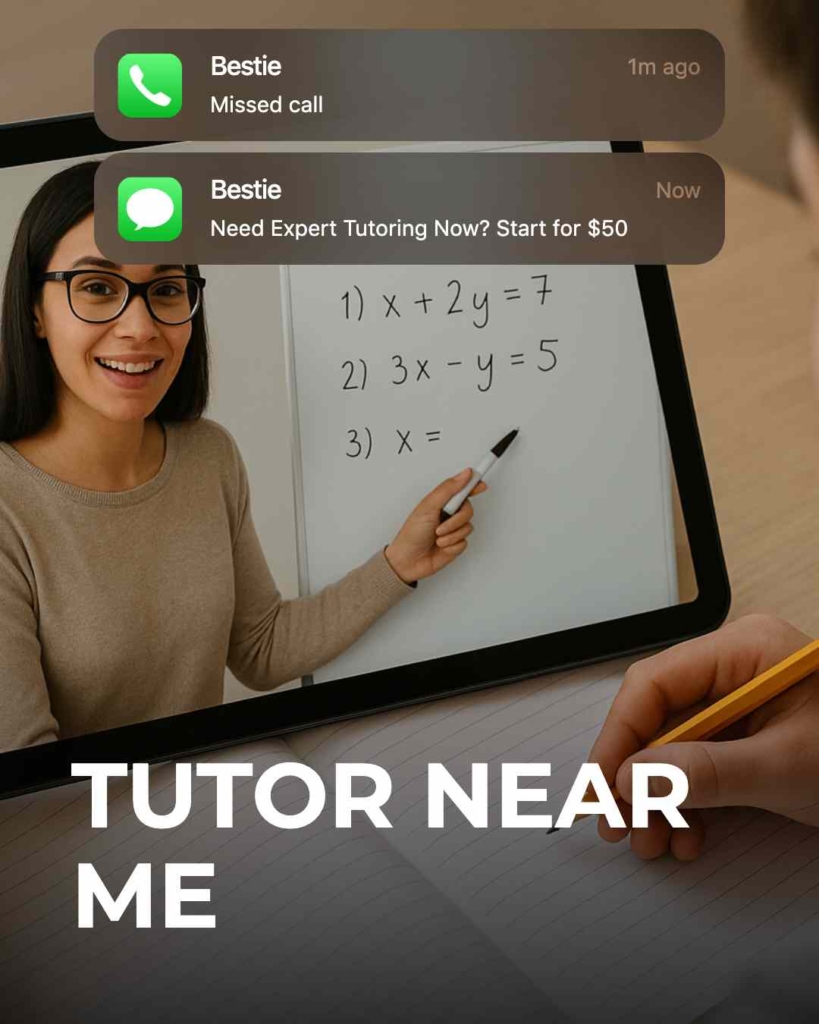 Zeely AI ad portraying a tutor's video lesson