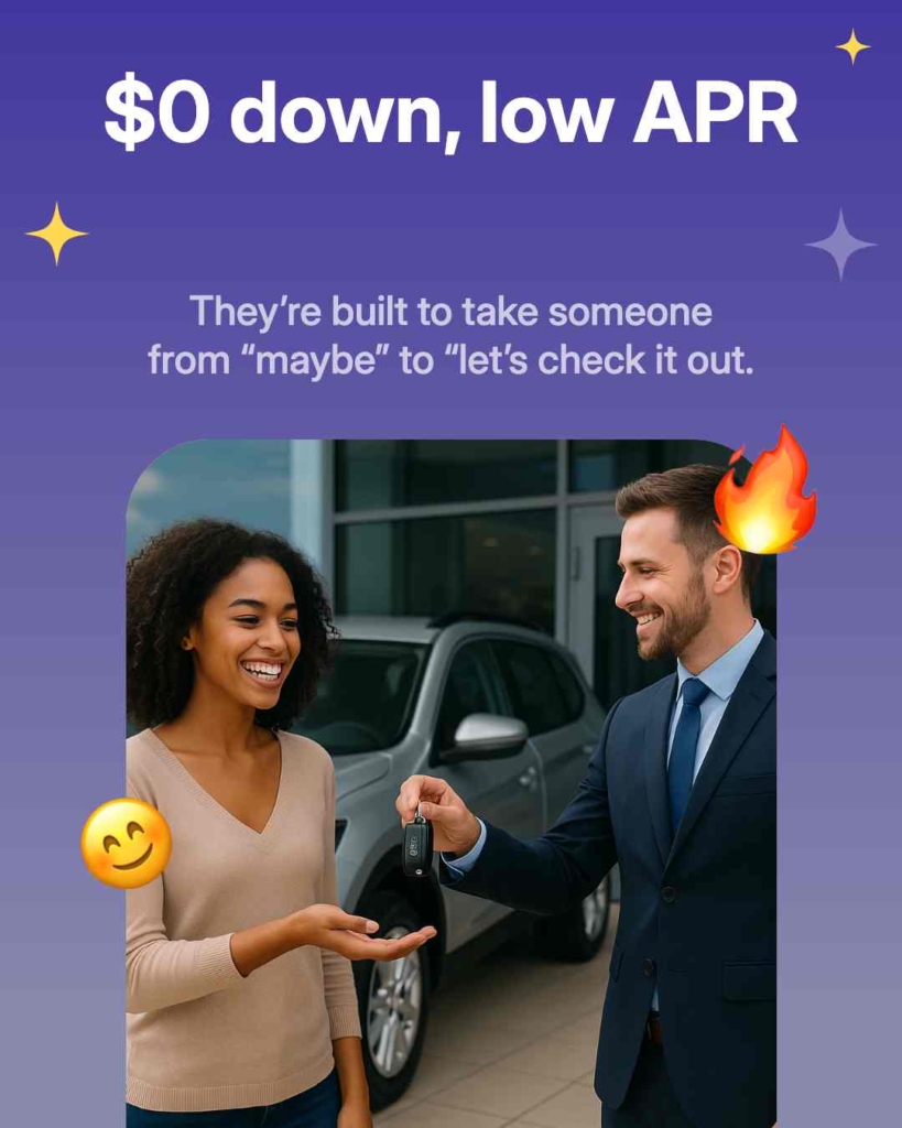 Zeely AI ad portatying a woman getting her car keys