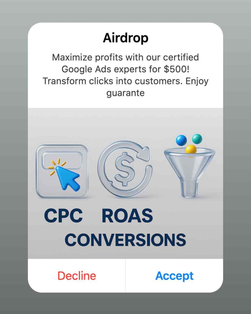Zeely AI Ad of maximizing profits with Google Ads experts