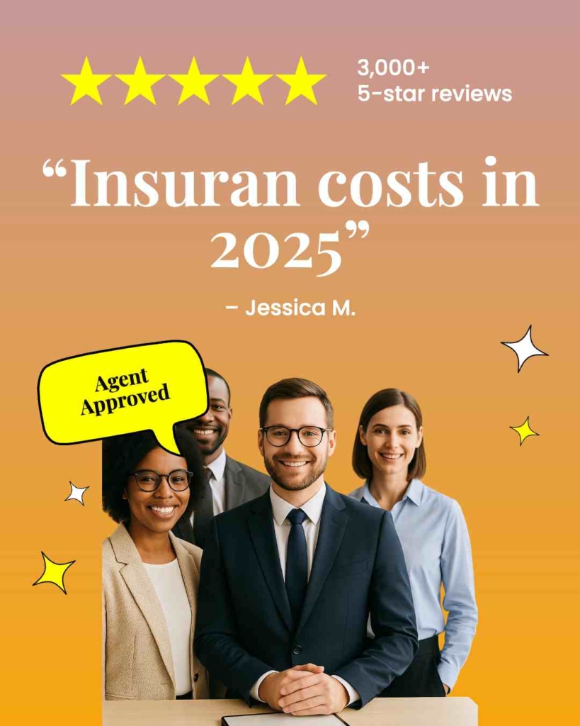 Zeely AI ad portraying insurance agents