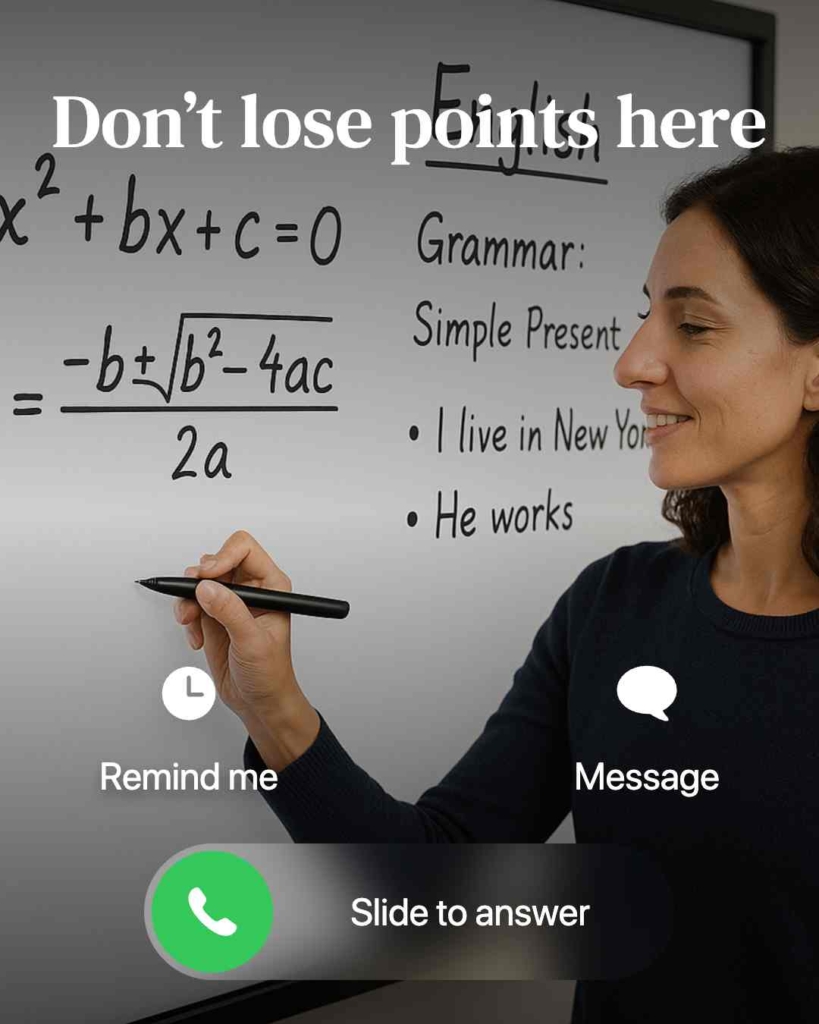 Zeely AI ad portraying a teacher