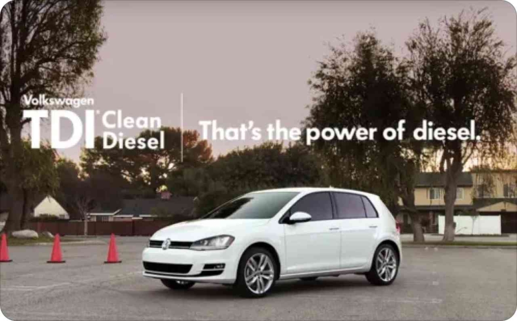 Volkswagen — “clean diesel” campaign