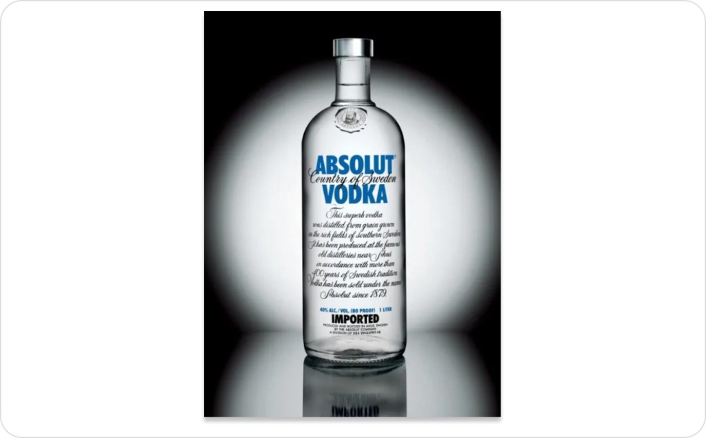Absolut “Bottle Silhouette” campaign