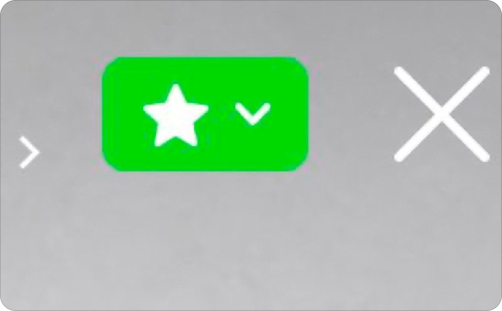 The symbol on close friends on Instagram