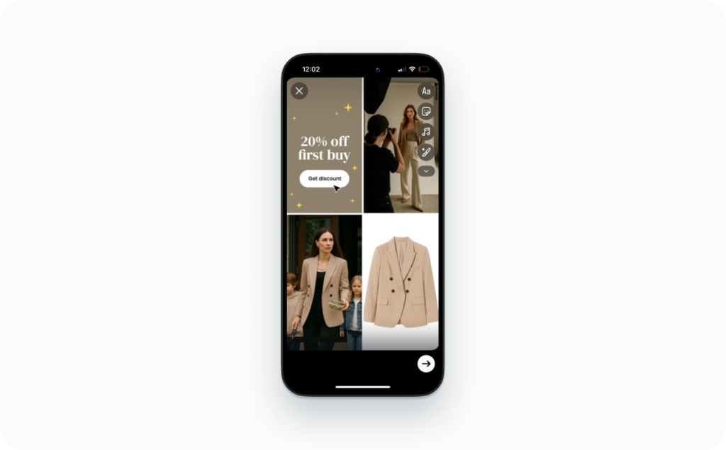 Zeely AI ad for Fashion and retail