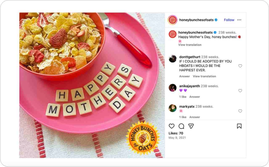 @honeybunchesofoats post on Instagram