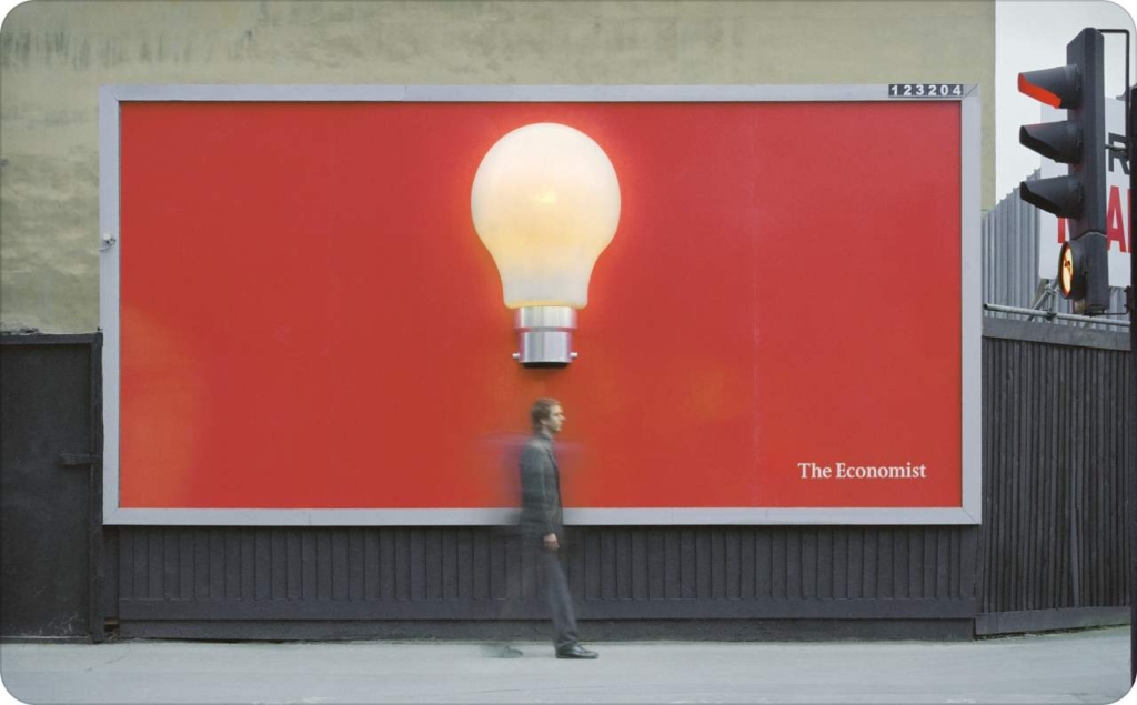 The Ecomonist Lightlub campaign by Paul Belford Ltd