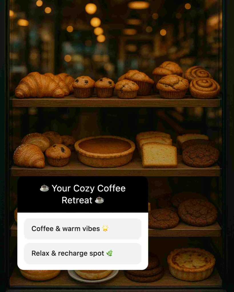Zeely AI ad in a form of Instagram poll