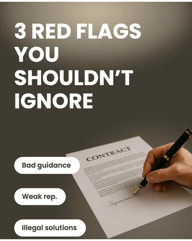 Zeely AI ad portraying the process of signing a contract