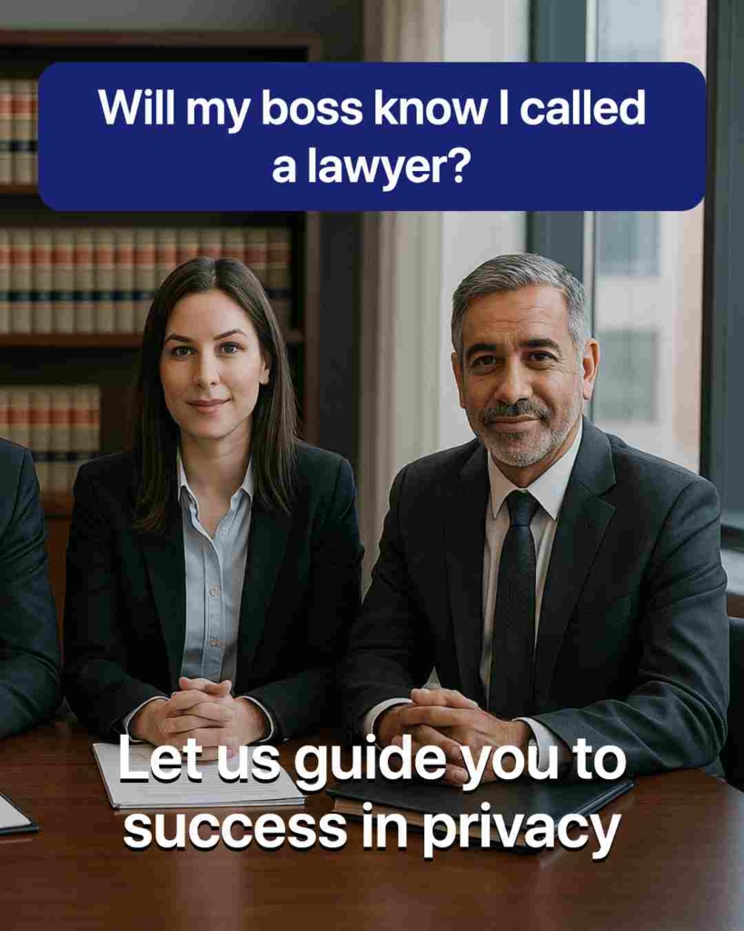 Zeely AI ad portraying legal consultants